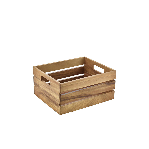 Box Riser Set Acacia Wood Box Riser Set of 1 Display Buffet Presentation GN 1/2 1/3 ...