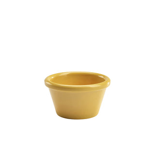 Melamine Smooth Ramekin 85ml 8×4.5cm White/Black/Red/Yellow Set of 24 Buffet Food Service