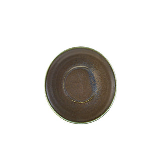 Porcelain Terra Saucer 11.5cm/14.5cm Set of 6 Polished Foot Saucers Table Service