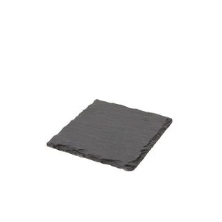 Genware Natural Edge Slate Platter / Serving Board (10cm to 28cm) - Multiple Pack Sizes