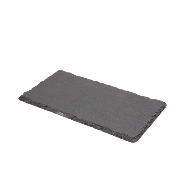 Genware Natural Edge Rectangular Slate Platter / Board (Multiple Sizes ...