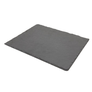 Genware Natural Slate Platter - Gastronorm (GN) Sizes (GN 1/4, 1/3, 1/2) - Pack of 6