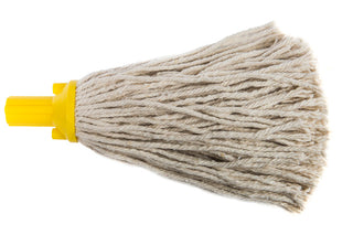 Pack Of 5 Yellow Socket Mop Heads PY 250g (9oz)