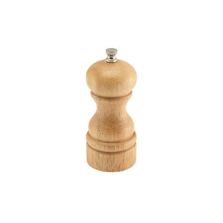 Light Wood Salt & Pepper Grinder 13cm - Pack of 6
