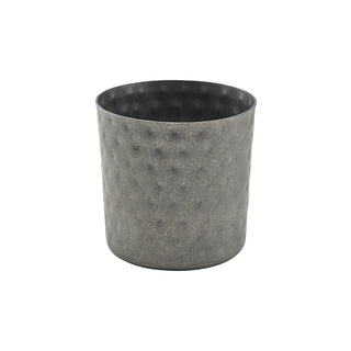 GenWare Vintage Steel Hammered Serving Cup 8.5 x 8.5cm - Pack of 12