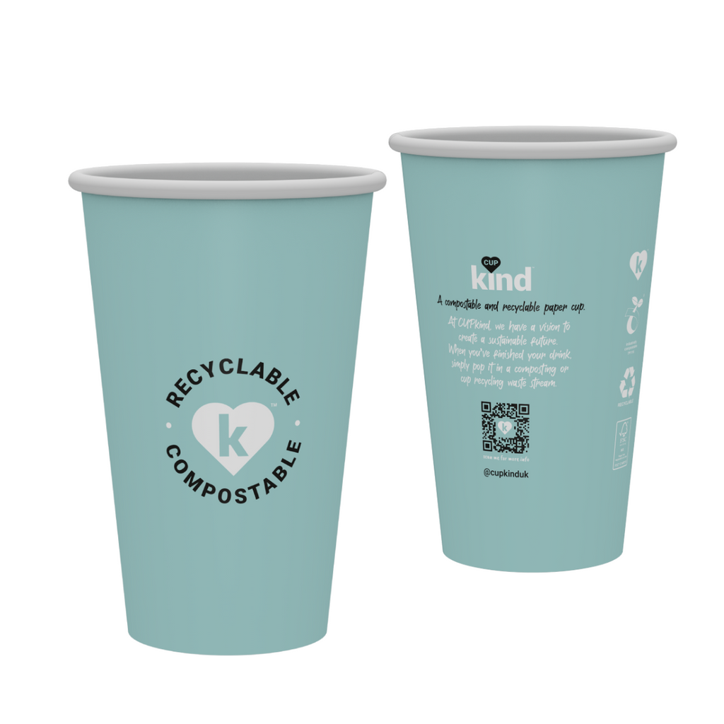 16oz CUPkind Compostable Paper Cups | Pack Of 1000 – UKCS Group