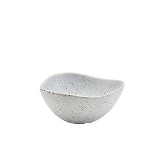 Melamine Triangular Ramekin 70ml 100ml – Green, Grey Granite & White Granite Condiment Sauce Dip Bowls (Pack of 24)