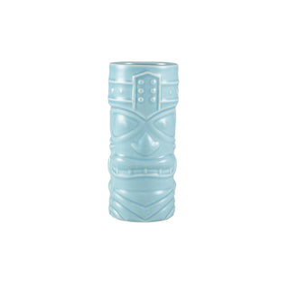 Tiki Mugs for Cocktails 400ml Large Ceramic Hawaiian Cocktail Mug, Tiki Cocktails, Tiki Cups (Set of 4)