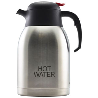 Hot Water Inscribed Stainless Steel Vacuum Jug 2.0L