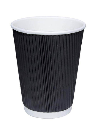 Pack Of 500 Ripple Hot Cup Paper (237ml/8oz)