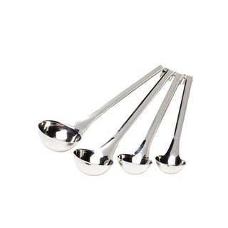 Wide Neck Ladle Durable Stainless Steel Ladles For Soup Stations Kitchens Serving 1Pcs