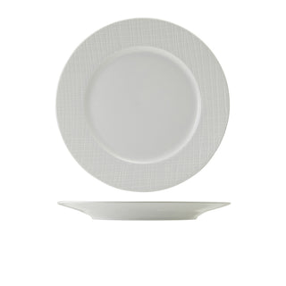 Incise Winged Plate 20cm /23cm/25.5cm/27cm Set of 6 Porcelain Lavara & Solara Edge Plates