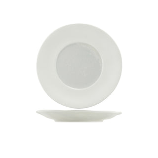 Incise Winged Plate 23cm/28.5cm/31cm Set of 6 Porcelain Lucine & Lustre Edge Plates