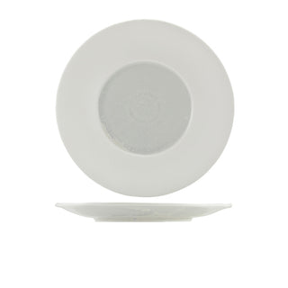 Incise Winged Plate 23cm/28.5cm/31cm Set of 6 Porcelain Lucine & Lustre Edge Plates
