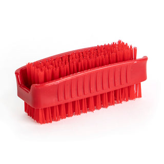 Washable Nail Brush Coloured Stock - Red