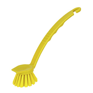 Wash Up Brush Coloured Handle - Yellow